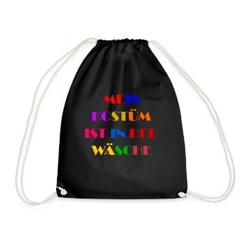Carnival Costume Women's Gift Carnival Carnival - Drawstring Bag - black - Front