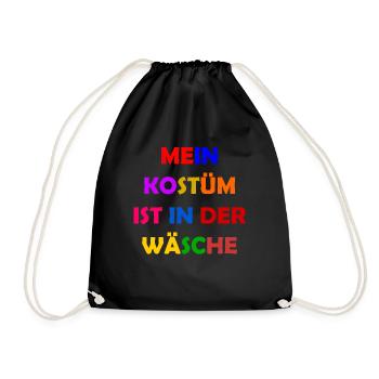Carnival Costume Women's Gift Carnival Carnival - Drawstring Bag - black - Front