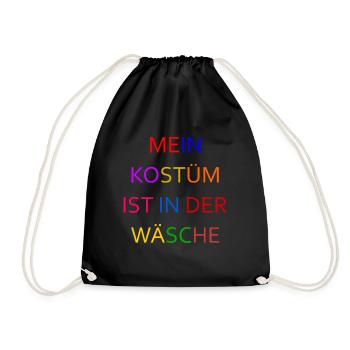 Carnival Costume Women's Gift Carnival Carnival - Drawstring Bag - black - Front