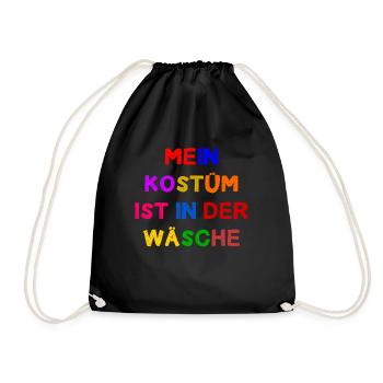 Carnival Costume Women's Gift Carnival Carnival - Drawstring Bag - black - Front