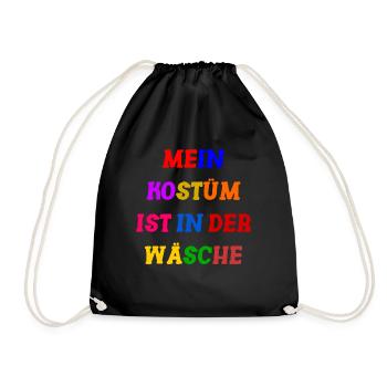 Carnival Costume Women's Gift Carnival Carnival - Drawstring Bag - black - Front