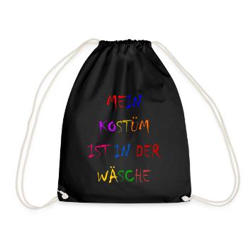 Carnival Costume Women's Gift Carnival Carnival - Drawstring Bag - black - Front