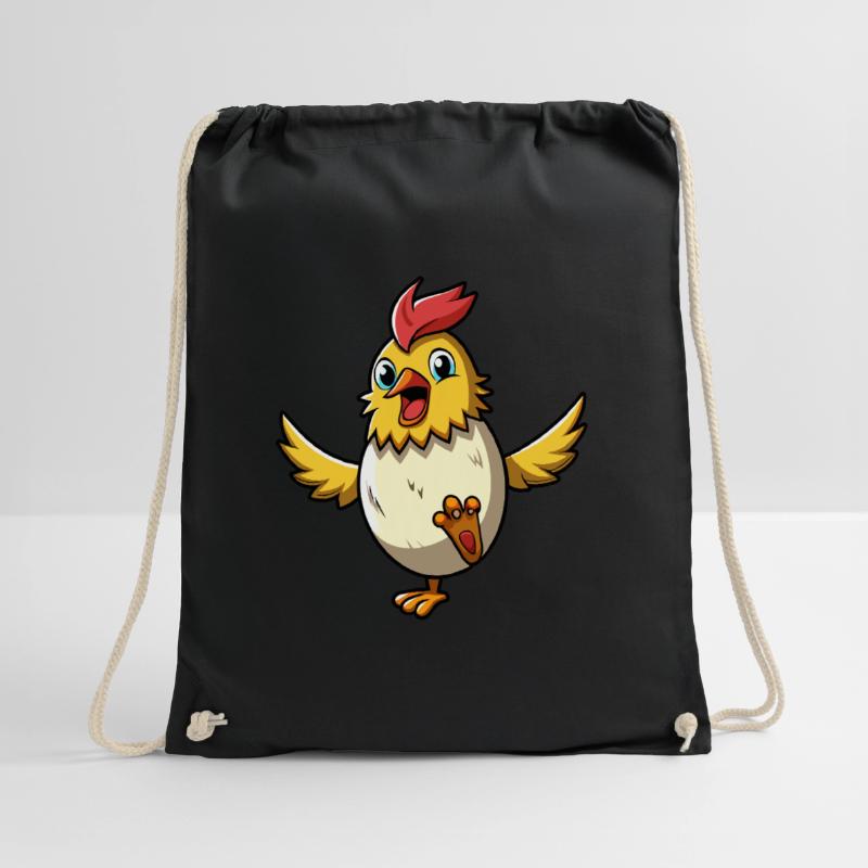 Happy Easter - Easter Chicken - Easter Egg - Gift Drawstring Bag