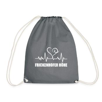 Heartbeat Frickenhofer Höhe - Turnbeutel - Grau - Vorne