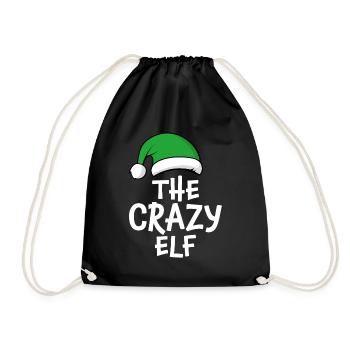 L’Elfe fou - Sac de sport léger - noir - Devant