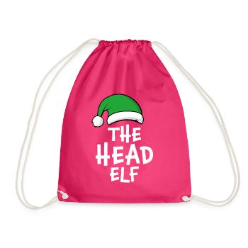 Le chef elfe - Sac de sport léger - fuchsia - Devant