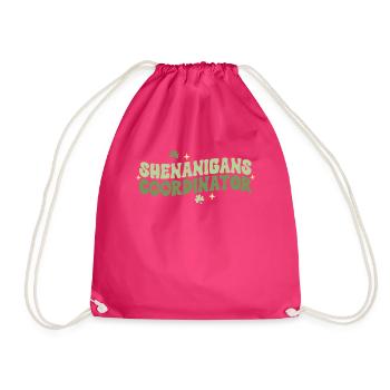 Shenanigans Koordinator Kindergärtnerin St - Turnbeutel - Fuchsia - Vorne