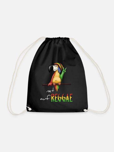Rasta perroquet Rastafari réfrigéré net - Sac de sport léger - noir