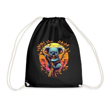 Koala - Sac de sport léger - noir - Devant