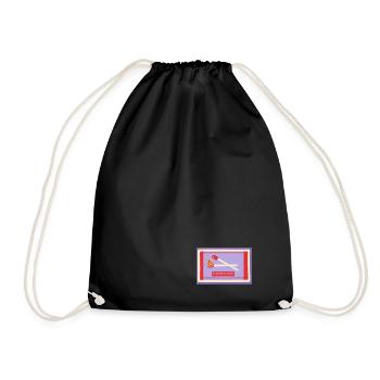 Matches - Drawstring Bag - black - Front