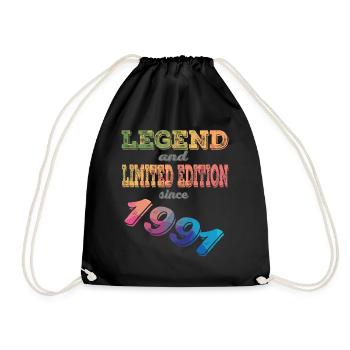 LEGEND AND LIMITED EDITION - Turnbeutel - Schwarz - Vorne