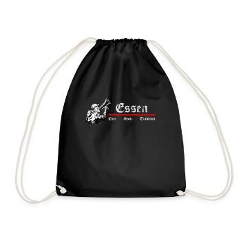 Essen Ehre Stolz Tradition - Turnbeutel - Schwarz - Vorne