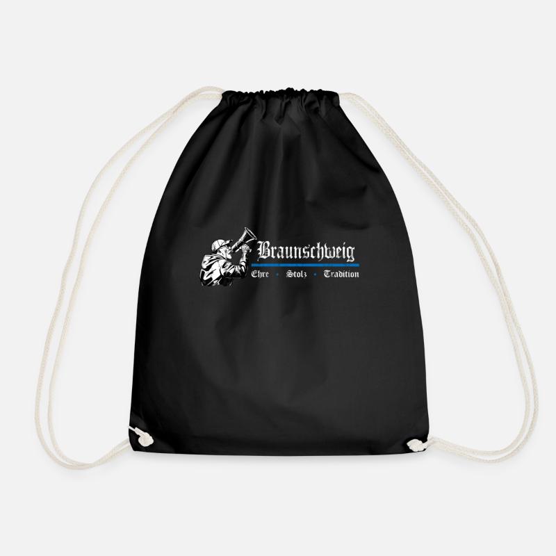 Braunschweig Ehre Stolz Tradition - Turnbeutel - Schwarz