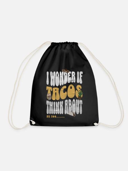 Taco - Turnbeutel - Schwarz