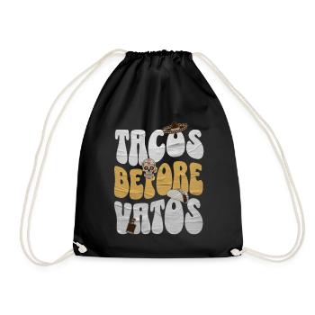Taco - Turnbeutel - Schwarz - Vorne