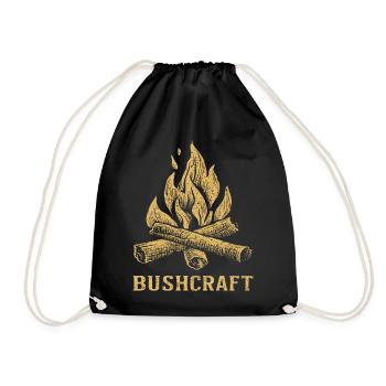 Bushcraft - Sac de sport léger - noir - Devant
