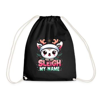 Traîneau Mon Nom - Sac de sport léger - noir - Devant