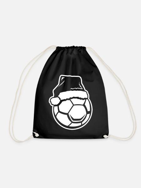 Handball Weihnachten - Turnbeutel - Schwarz