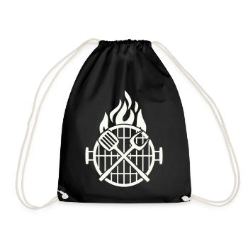 grill_grillzange- - Sac de sport léger - noir - Devant