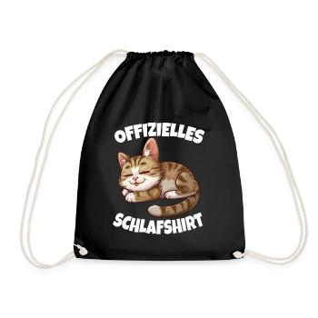 Chemise de nuit officielle - Sac de sport léger - noir - Devant