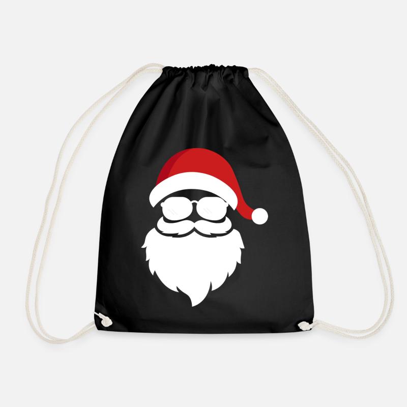 COOL SANTA - Turnbeutel - Schwarz