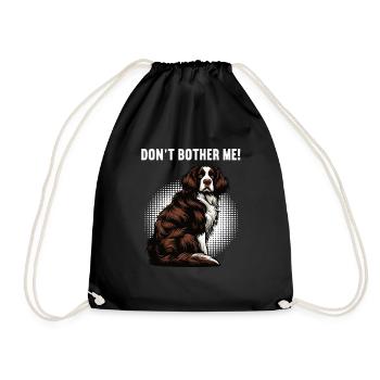 Don’t Bother Me Münsterländer Münsterländerhalter - Sac de sport léger - noir - Devant