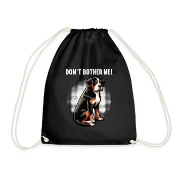 Don’t Bother Me Appenzeller Sennenhund Sennenhunde - Sac de sport léger - noir - Devant