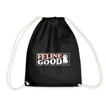 Chat Maman Chat Parents Chat Amoureux Cadeau - Sac de sport léger - noir - Devant