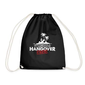 Mallorca Hangover Crew Malle - Turnbeutel - Schwarz - Vorne