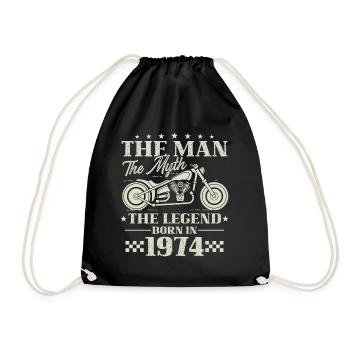 1974 L’Homme, Le Mythe, La Légende Moto - Sac de sport léger - noir - Devant