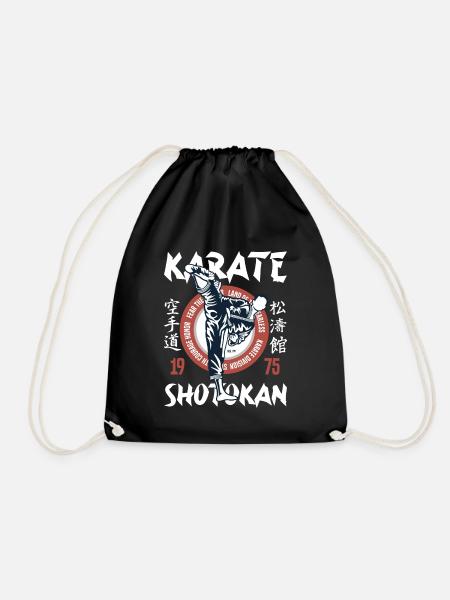 Karate Shotokan - Turnbeutel - Schwarz