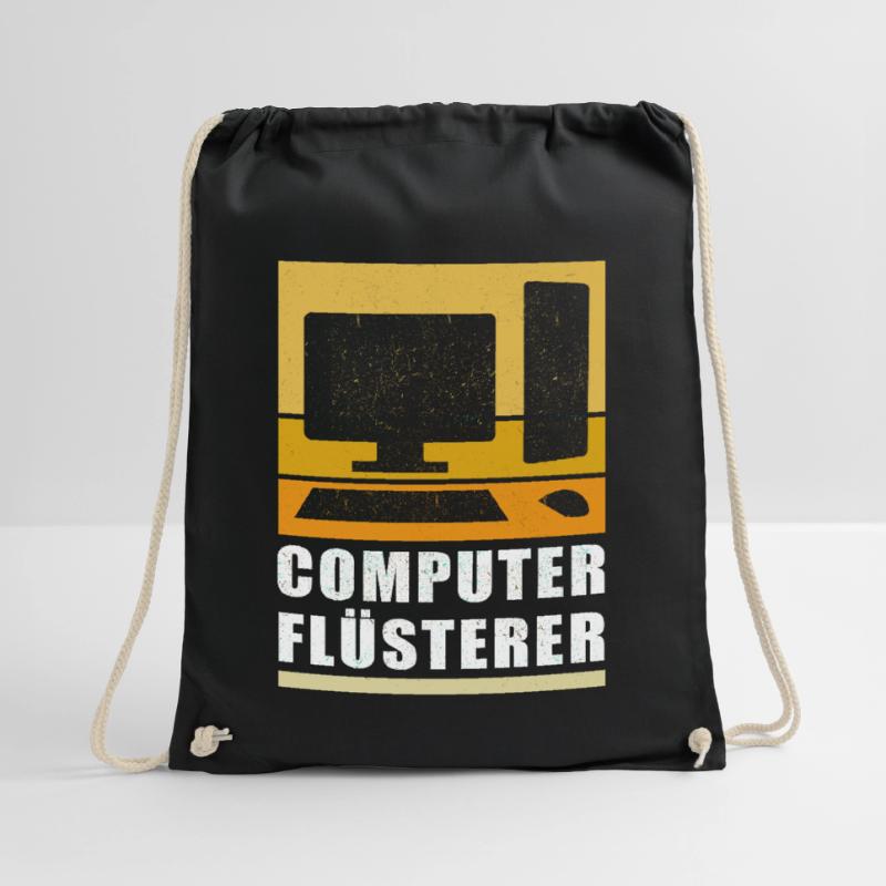 Computer Flüsterer | Informatiker Admin Geschenk Turnbeutel