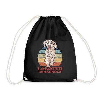 Lagotto Romagnolo Chien Propriétaire Cadeau - Sac de sport léger - noir - Devant