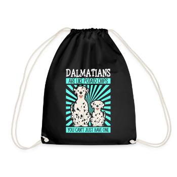 Dalmatian Dogs Dog Owner Cadeau - Sac de sport léger - noir - Devant