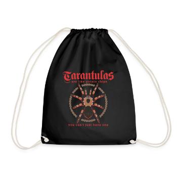 Tarantula Tarantula Tarantula Tarantula Gift - Drawstring Bag - black - Front