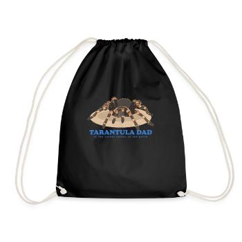 Tarentules Papa Tarentule Araignée Cadeau - Sac de sport léger - noir - Devant