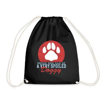 Dog Daddy Master Dogs Dog Owner Cadeau - Sac de sport léger - noir - Devant