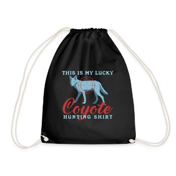 Chasse Chasseur Chasse Chasseresse Permis de Chasse Cadeau - Sac de sport léger - noir - Devant