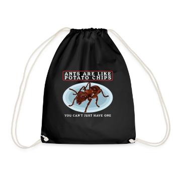 Fourmis Ferme Fourmi Formicarium Cadeau - Sac de sport léger - noir - Devant