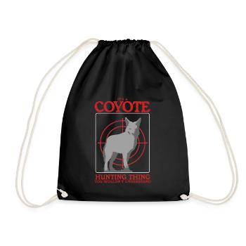 Hunter Hunt Permis de chasse Hunting Huntress Gift - Sac de sport léger - noir - Devant