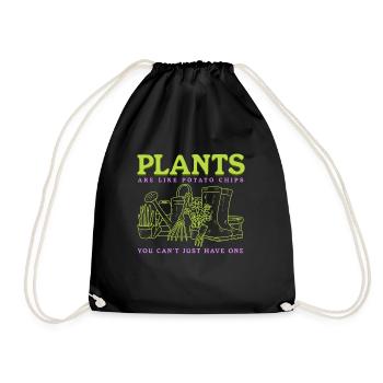 Jardinage Hobby Jardinier Jardinier Cadeau - Sac de sport léger - noir - Devant