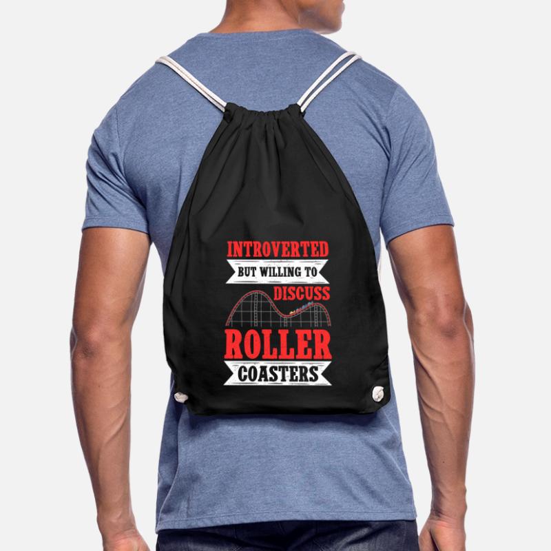 Roller Coaster Roller Coaster Roller Coaster Gift Drawstring Bag