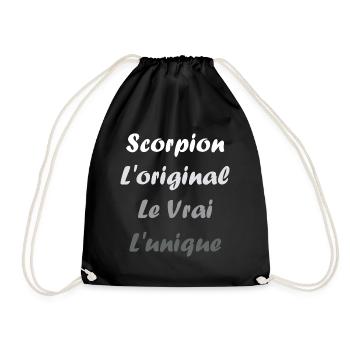 scorpion - Sac de sport léger - noir - Devant