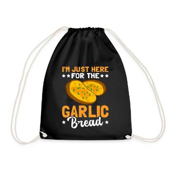 Garlic Bread Garlic Breads Gift - Drawstring Bag - black - Front