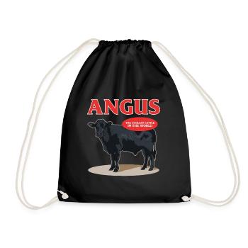 Aberdeen Angus Vache Aberdeen Vache Angus Cadeaux - Sac de sport léger - noir - Devant