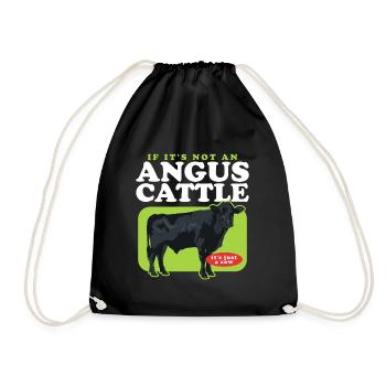 Bovins Aberdeen Bovins Angus Cadeaux Aberdeen Angus - Sac de sport léger - noir - Devant