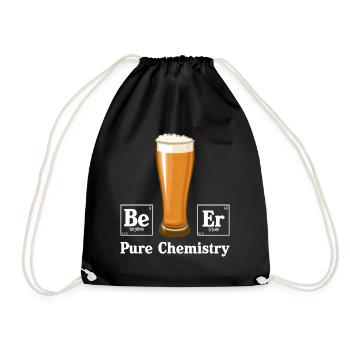 Pure Chemistry - Drawstring Bag - black - Front