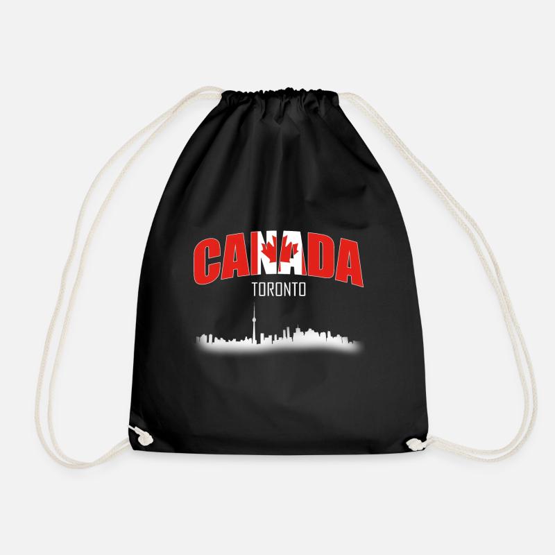 Canada Toronto - Turnbeutel - Schwarz