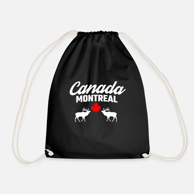 Canada Montréal - Sac de sport léger - noir