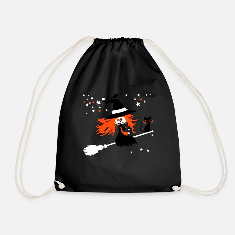 sorcière - Sac de sport léger - noir